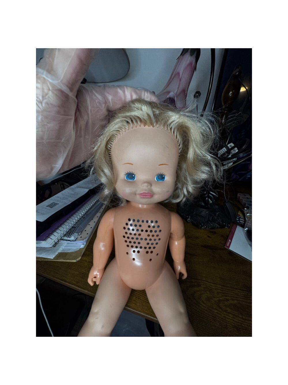 Vintage Chatty Cathy doll 1964 1983 Mexico or other? Blonde